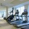 Fitness Center has plenty of windows for natural light