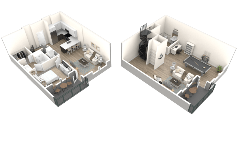 The Jackson (LW1) Floorplan 3D