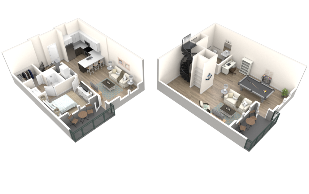 The Jackson (LW1) Floorplan 3D